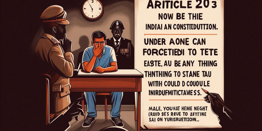 Right to Silence – Article 20(4) (Miranda-like Protection)